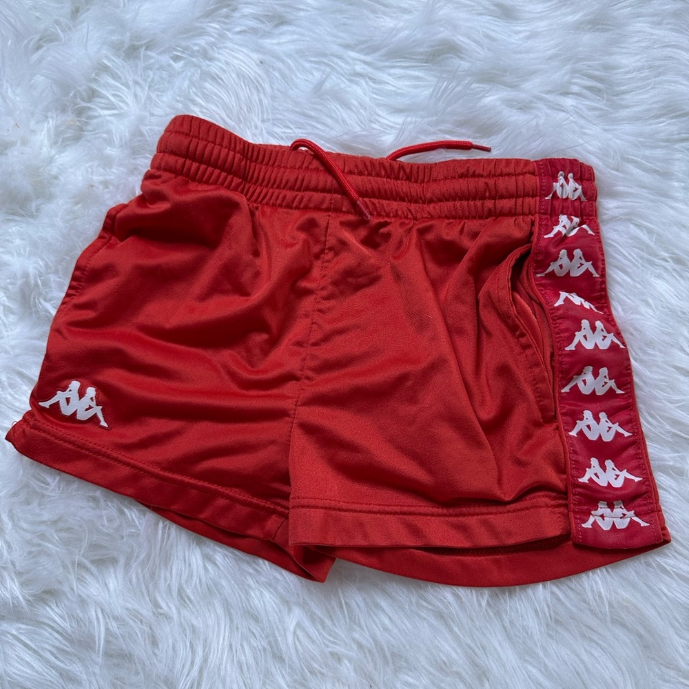 Kappa Women's Vibrant Red Athletic Shorts